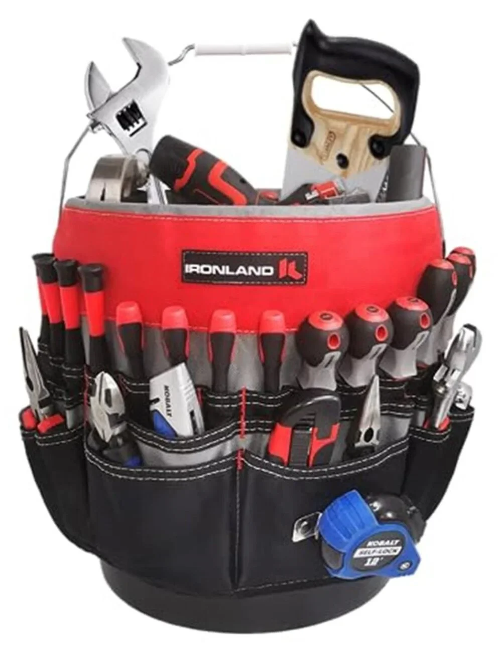 Bucket Tool Organizer 51 Pocket Tool Caddy Electrician Carpenter Storage
